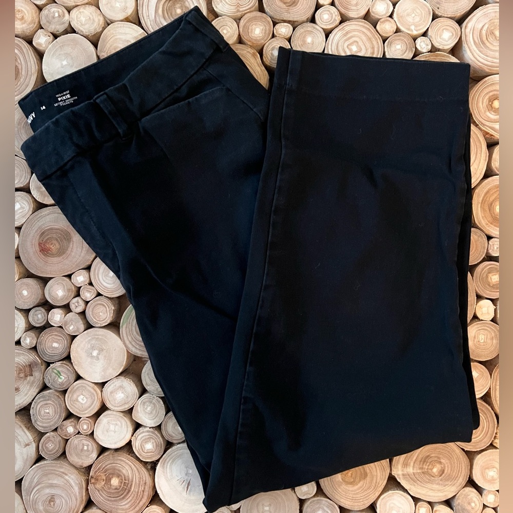 High Rise Pixie Straight Pants